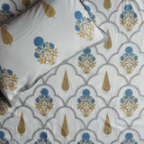 Baagh Superking Bedsheet - Blue