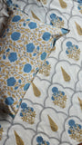 Baagh Superking Bedsheet - Blue