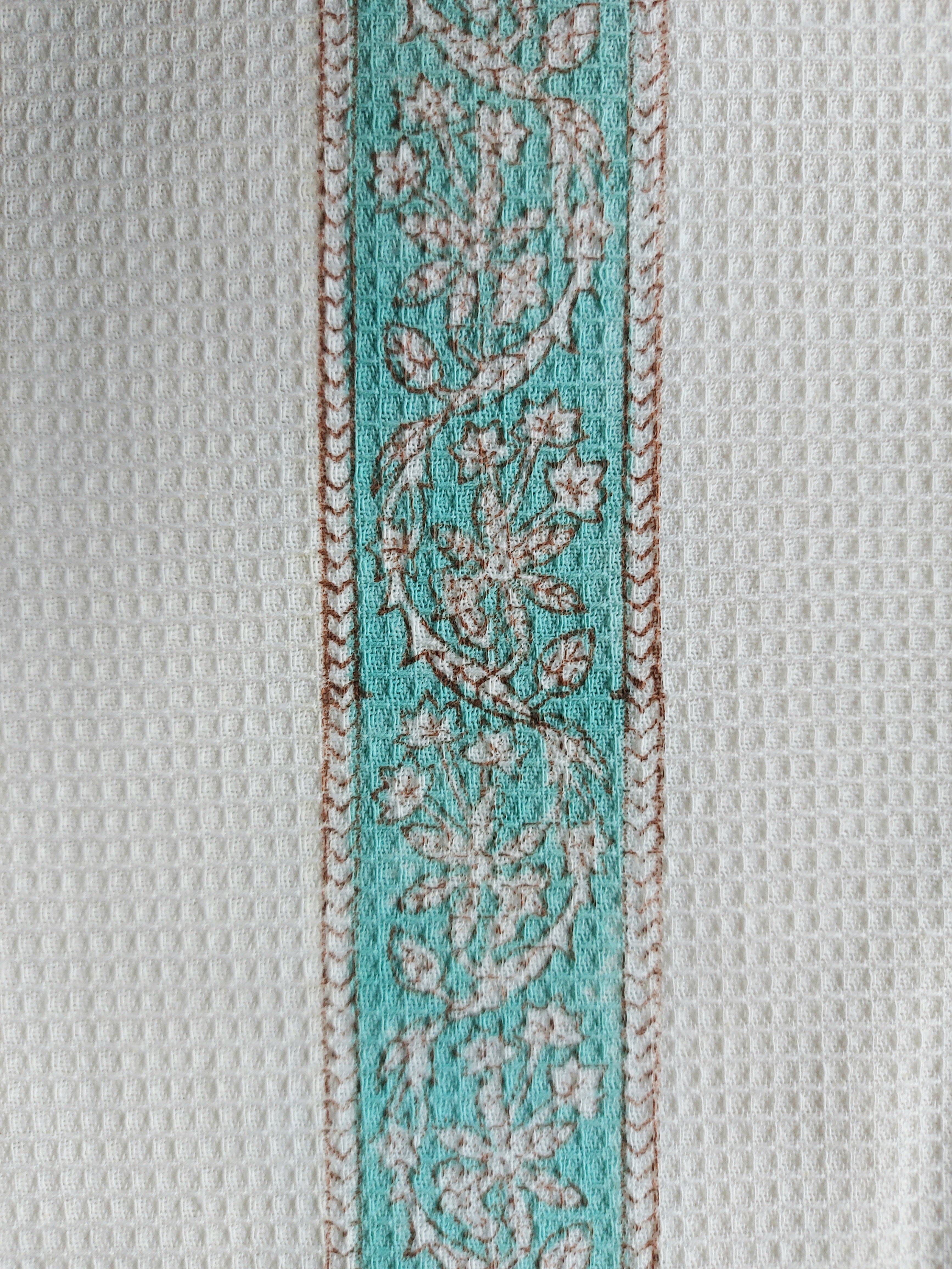 Waffle Bath Towel & Hand Towel Set