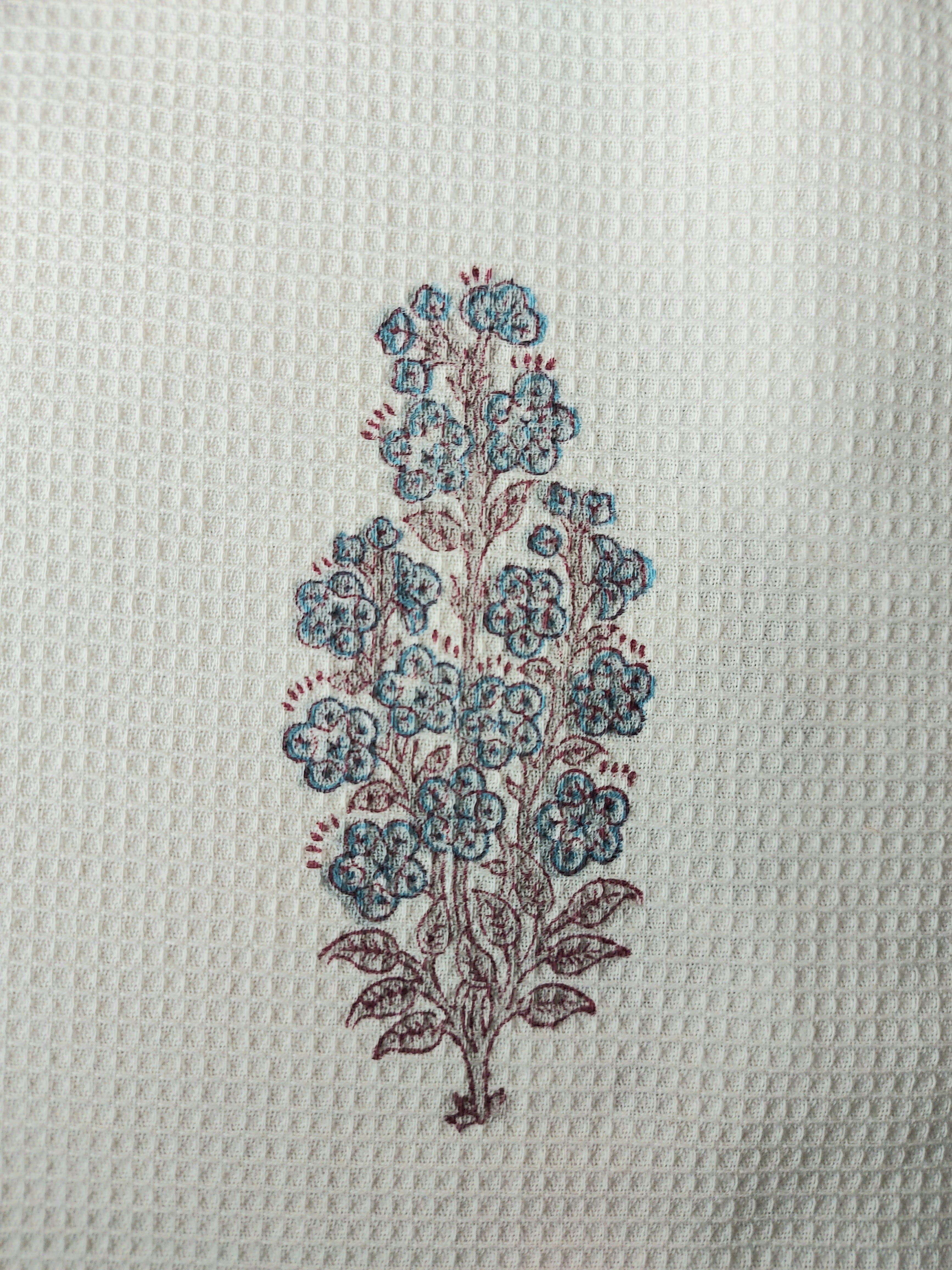 Waffle Bath Towel & Hand Towel Set