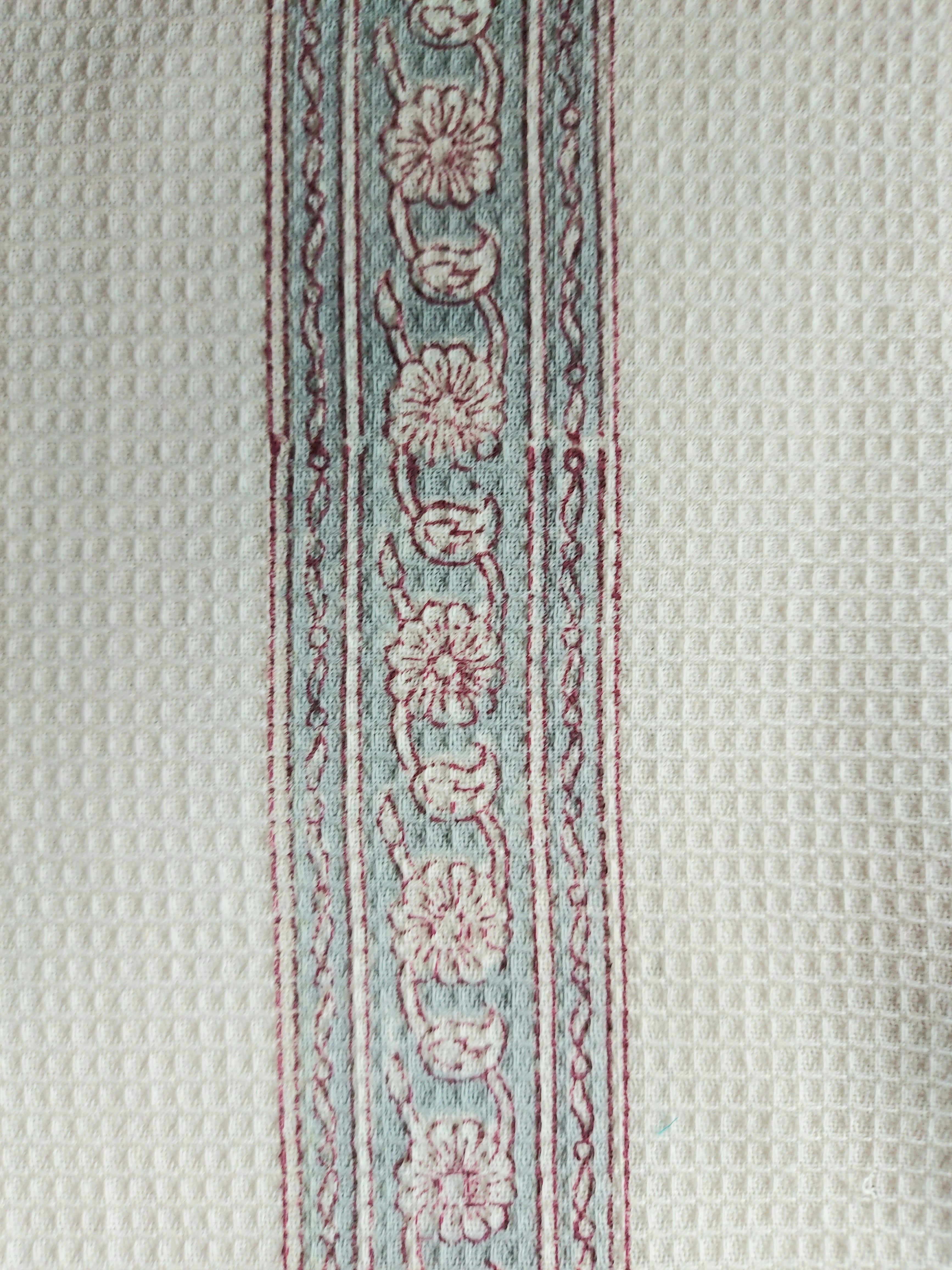 Waffle Bath Towel & Hand Towel Set