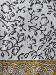 Sanganeri Cotton Suit Set - Mustard Yellow