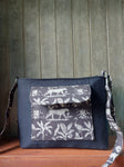 Cotton Rectangle Bag - Black
