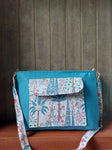 Cotton Rectangle Bag - Sky Blue