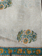 Chanderi Suit Set - Blue