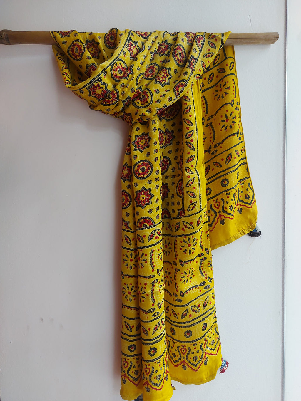 Modal Silk Ajrakh Stole