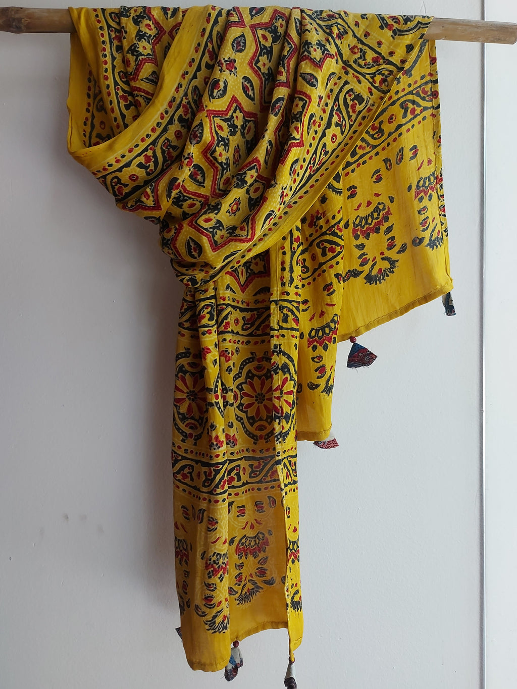 Modal Silk Ajrakh Stole