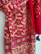 Modal Silk Ajrakh Stole