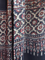 Modal Silk Ajrakh Stole