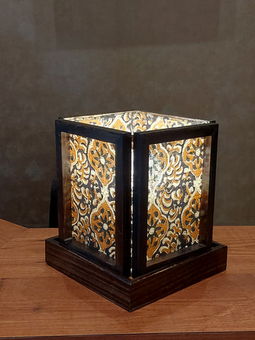 Table Lamp - Small - Black & Mustard