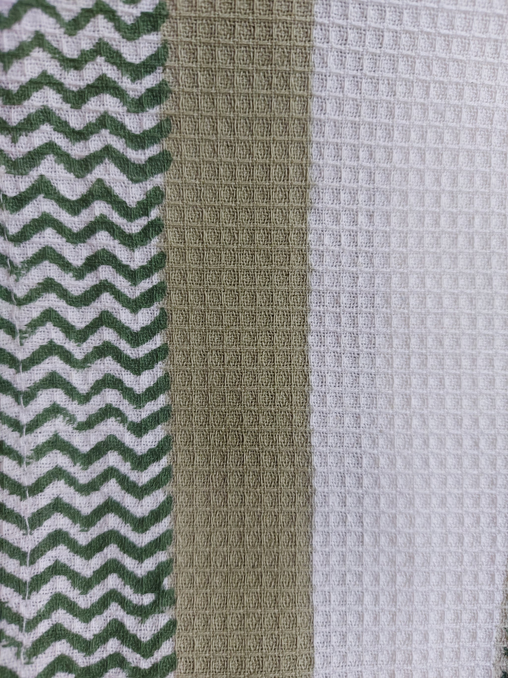 Waffle Bath Towel & Hand Towel Set