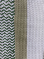 Waffle Bath Towel & Hand Towel Set