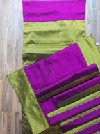 Table Mat & Table Runner Set - Khun - Pink + Yellow