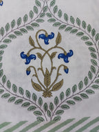 Baagh Double Bedsheet - Blue