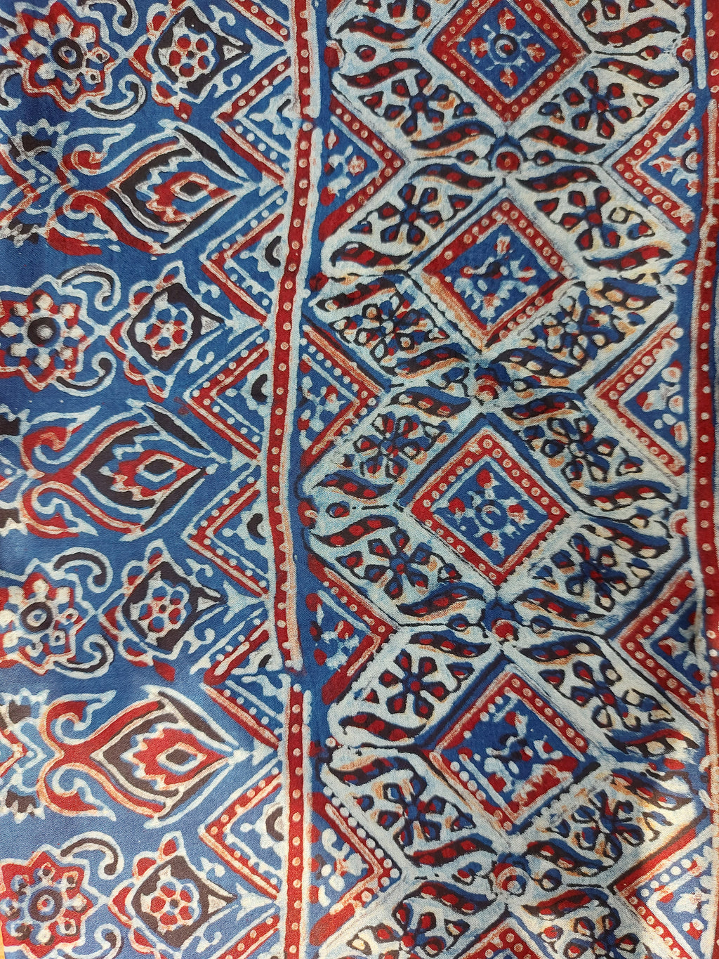 Modal Silk Ajrakh Stole