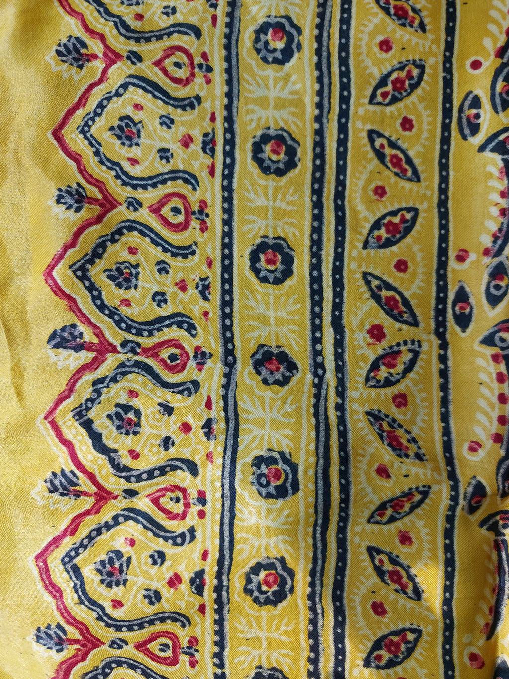 Modal Silk Ajrakh Stole