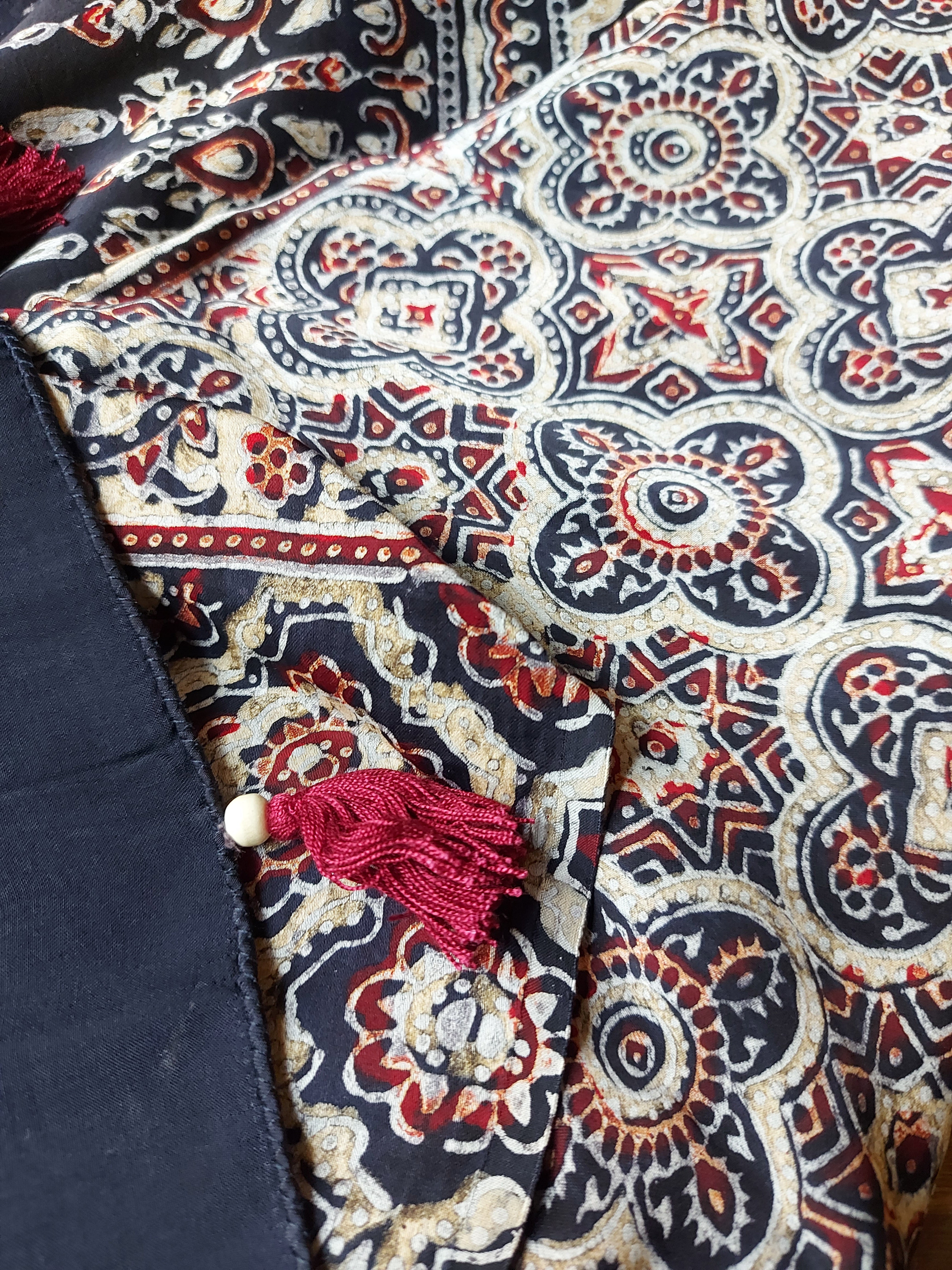 Modal Silk Ajrakh Stole