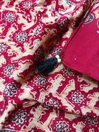 Modal Silk Ajrakh Stole