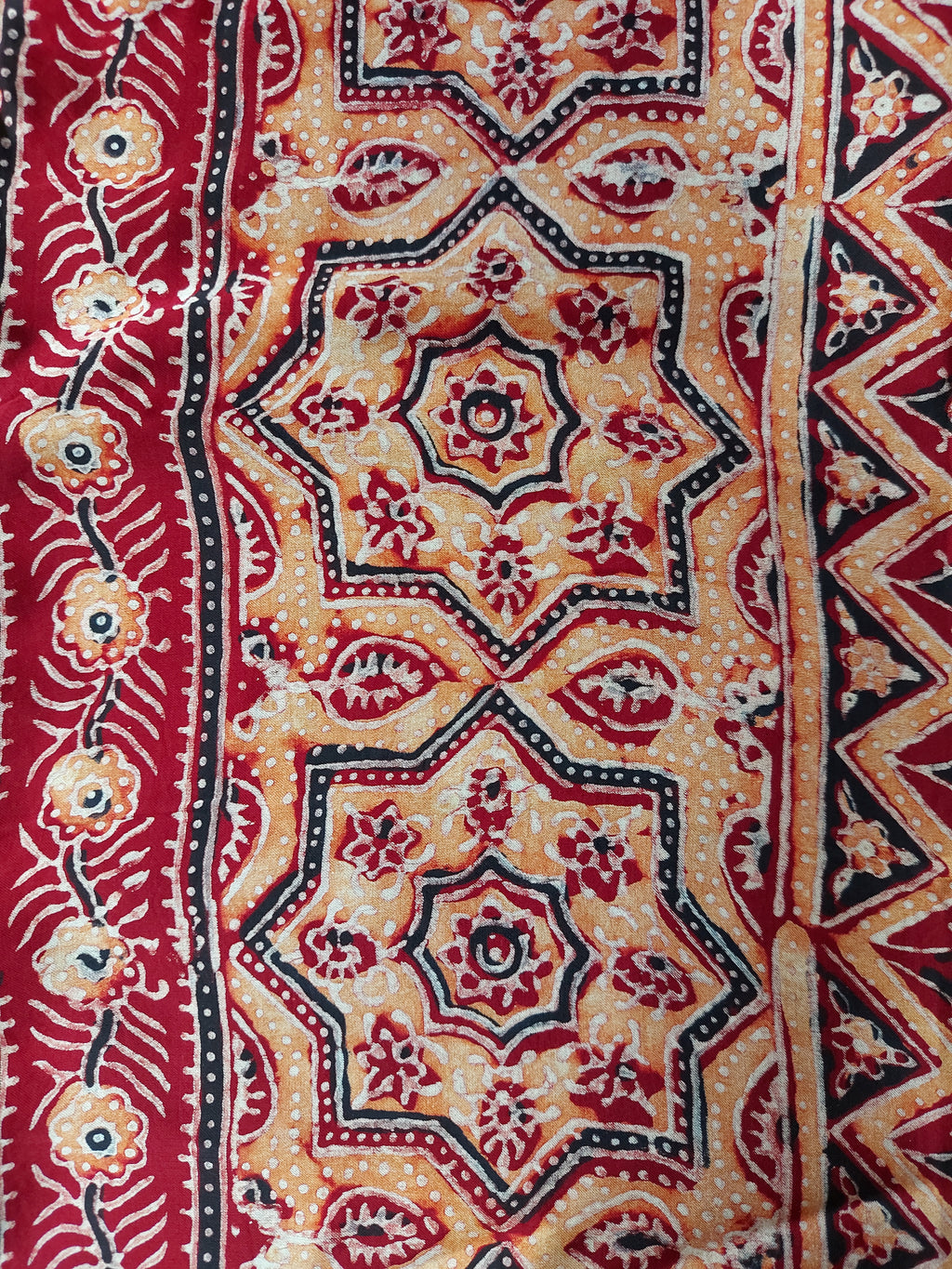 Modal Silk Ajrakh Stole