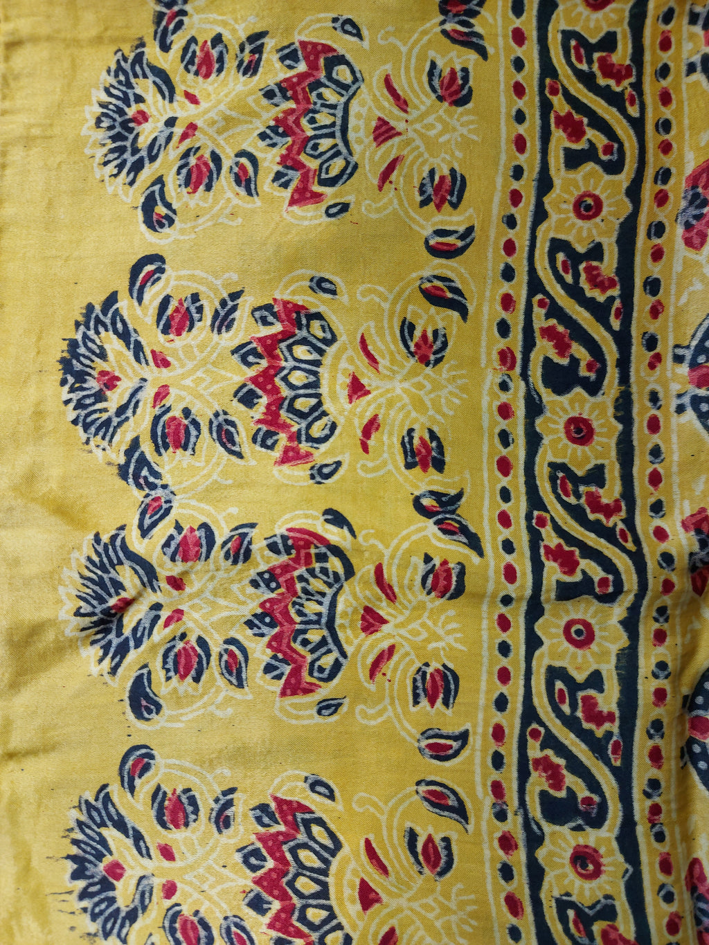 Modal Silk Ajrakh Stole