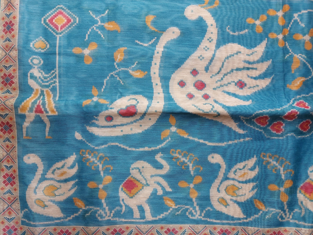 Printed Cotton Silk Dupatta