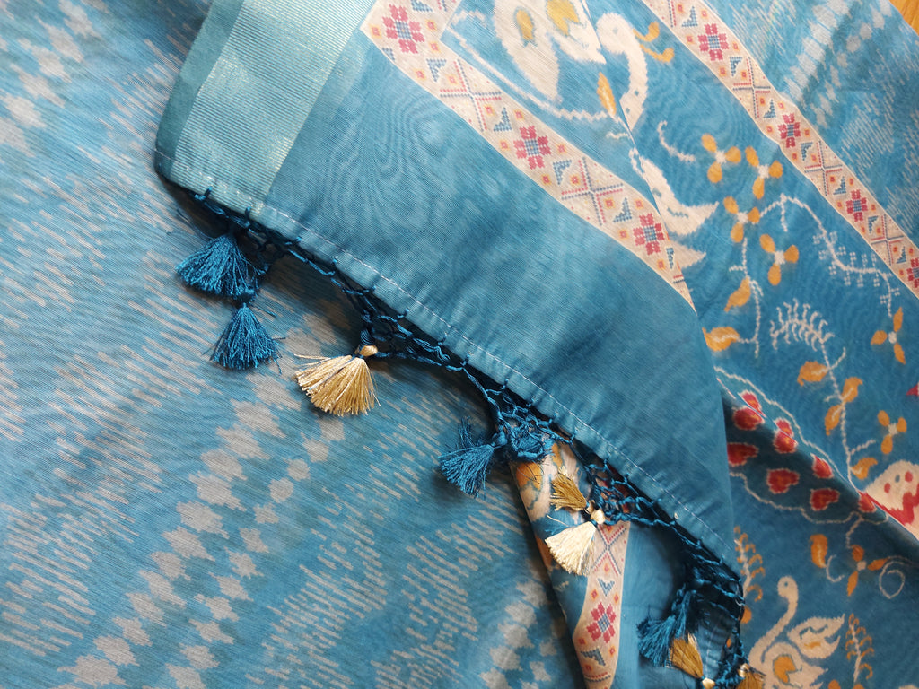 Printed Cotton Silk Dupatta
