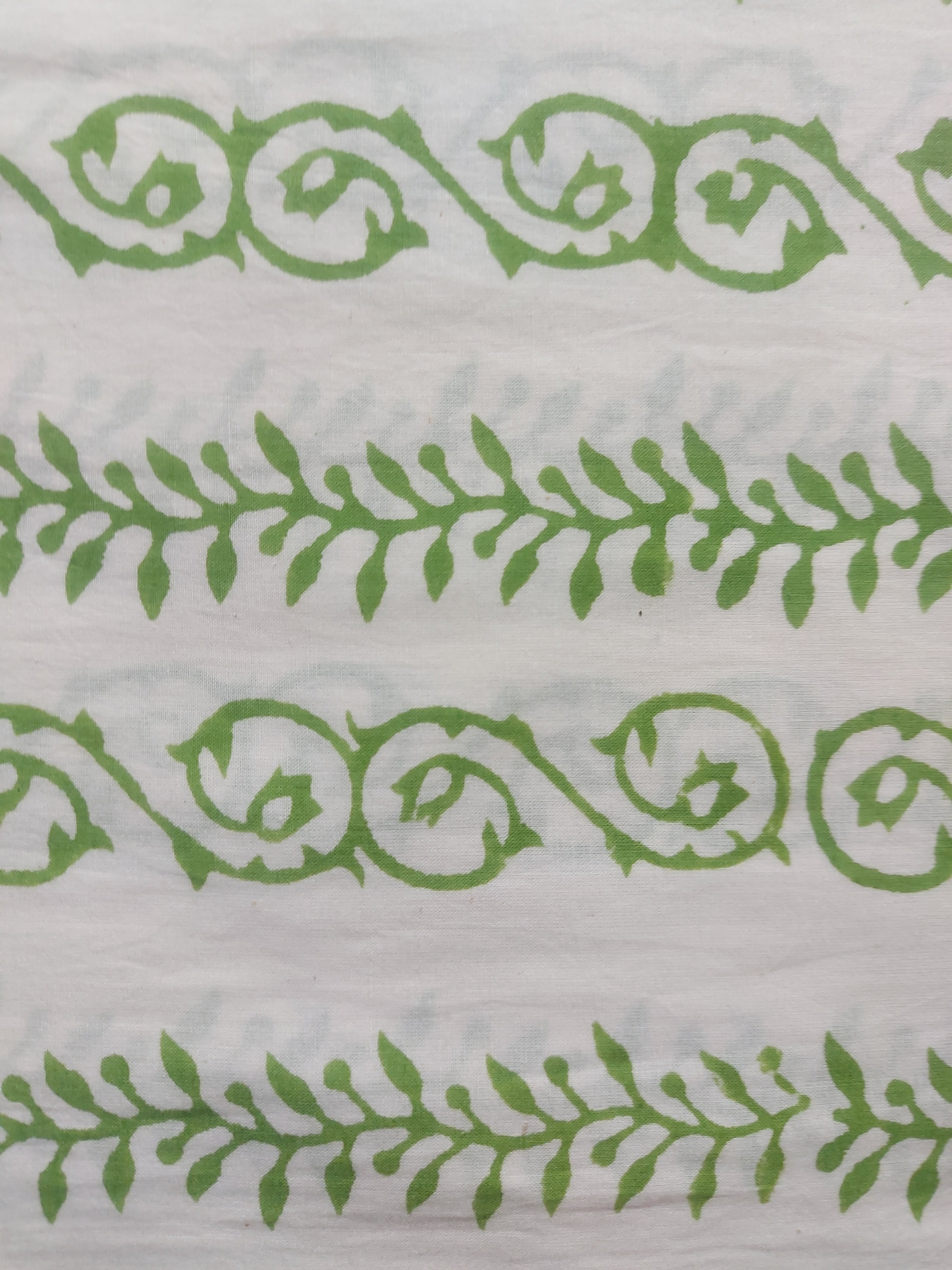 Sanganeri Cotton Suit Set - Yellow