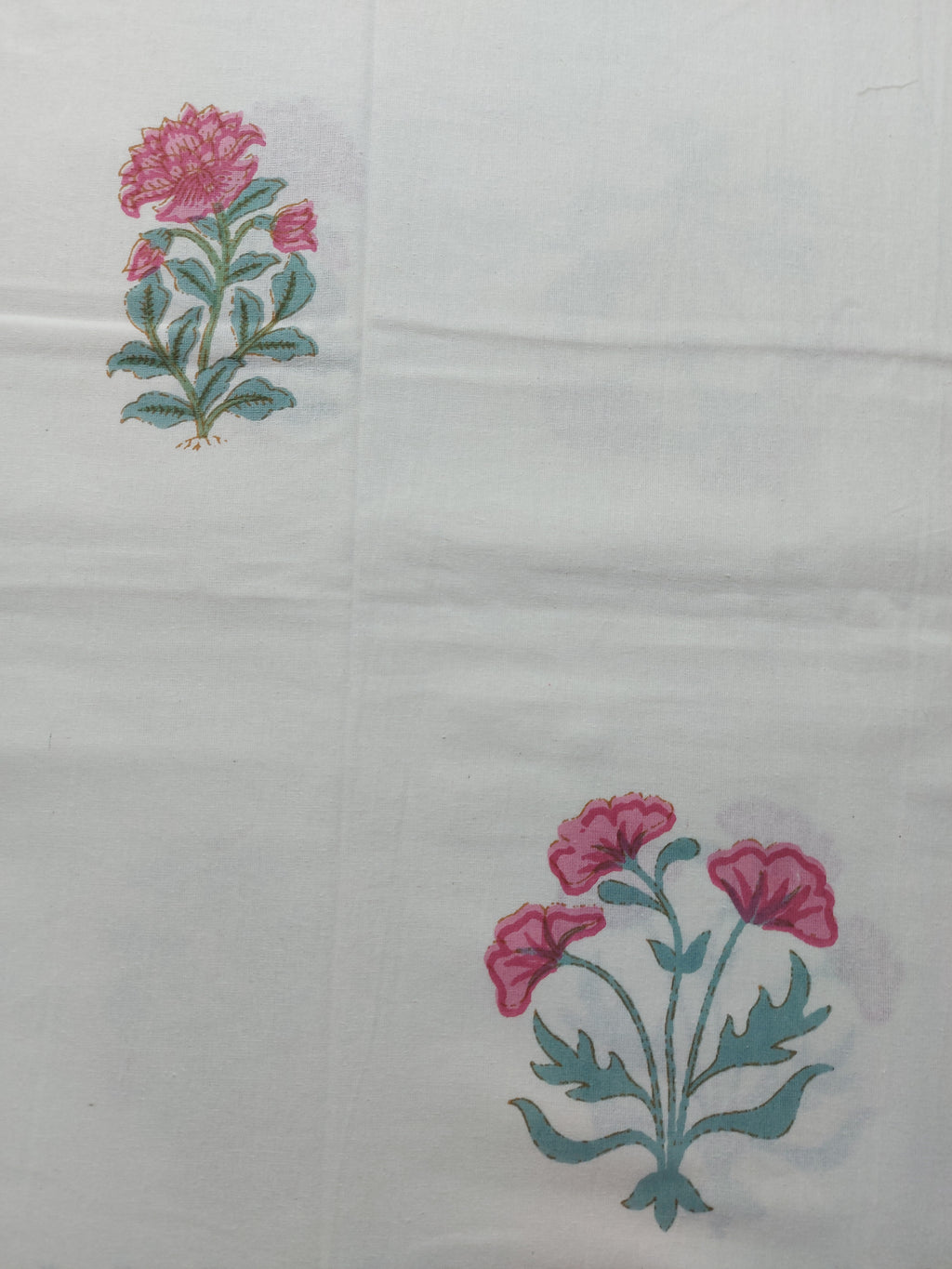 Baagh Double Bedsheet - Pink