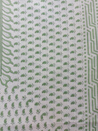 Baagh Double Bedsheet - Peach