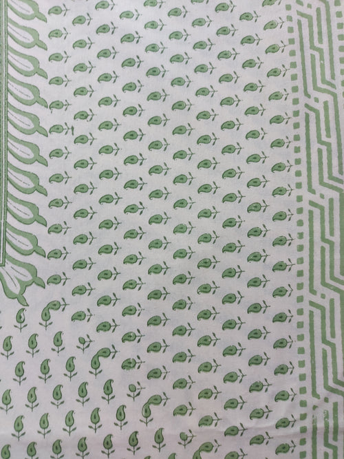 Baagh Double Bedsheet - Peach