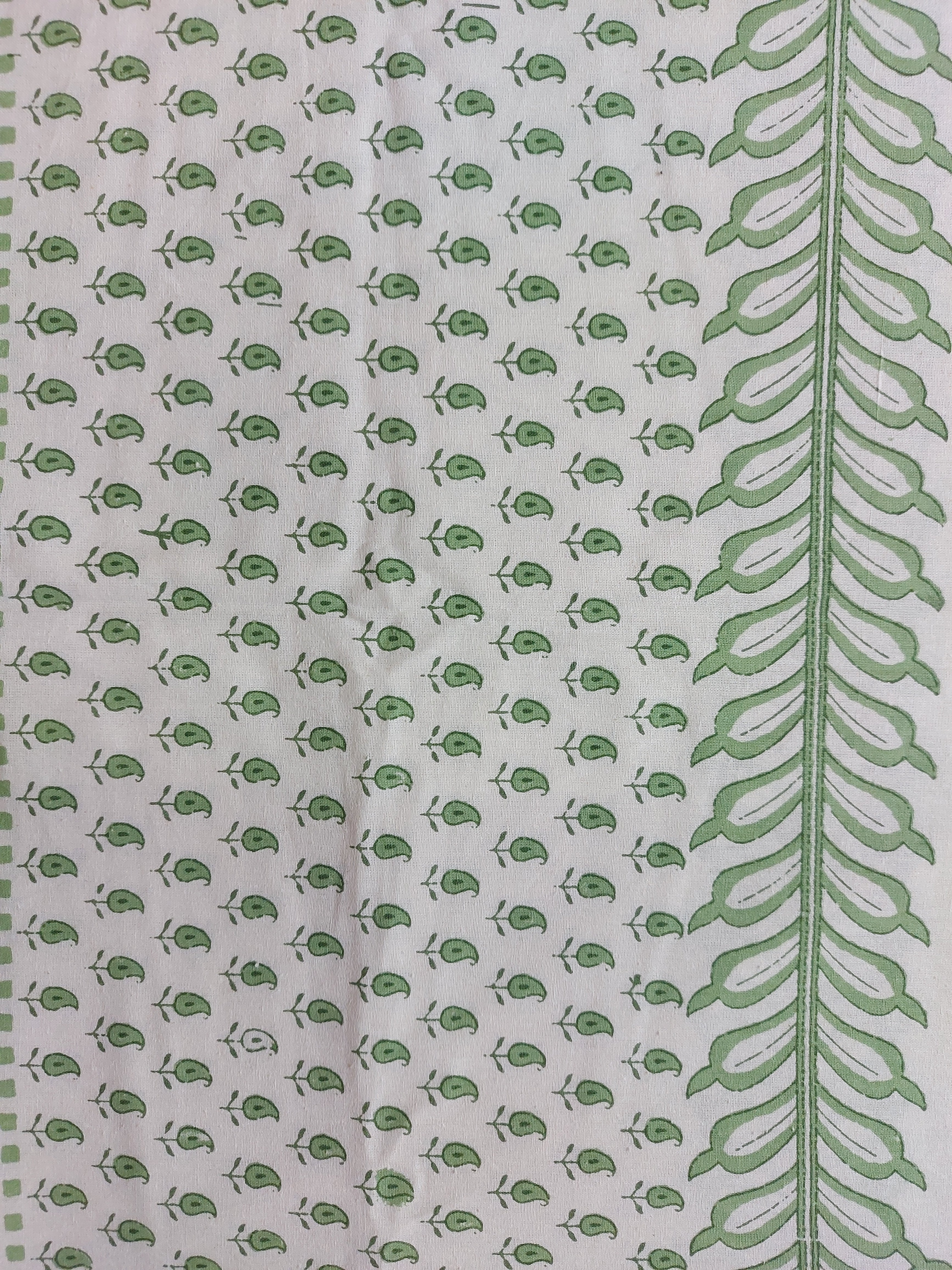 Baagh Double Bedsheet - Peach