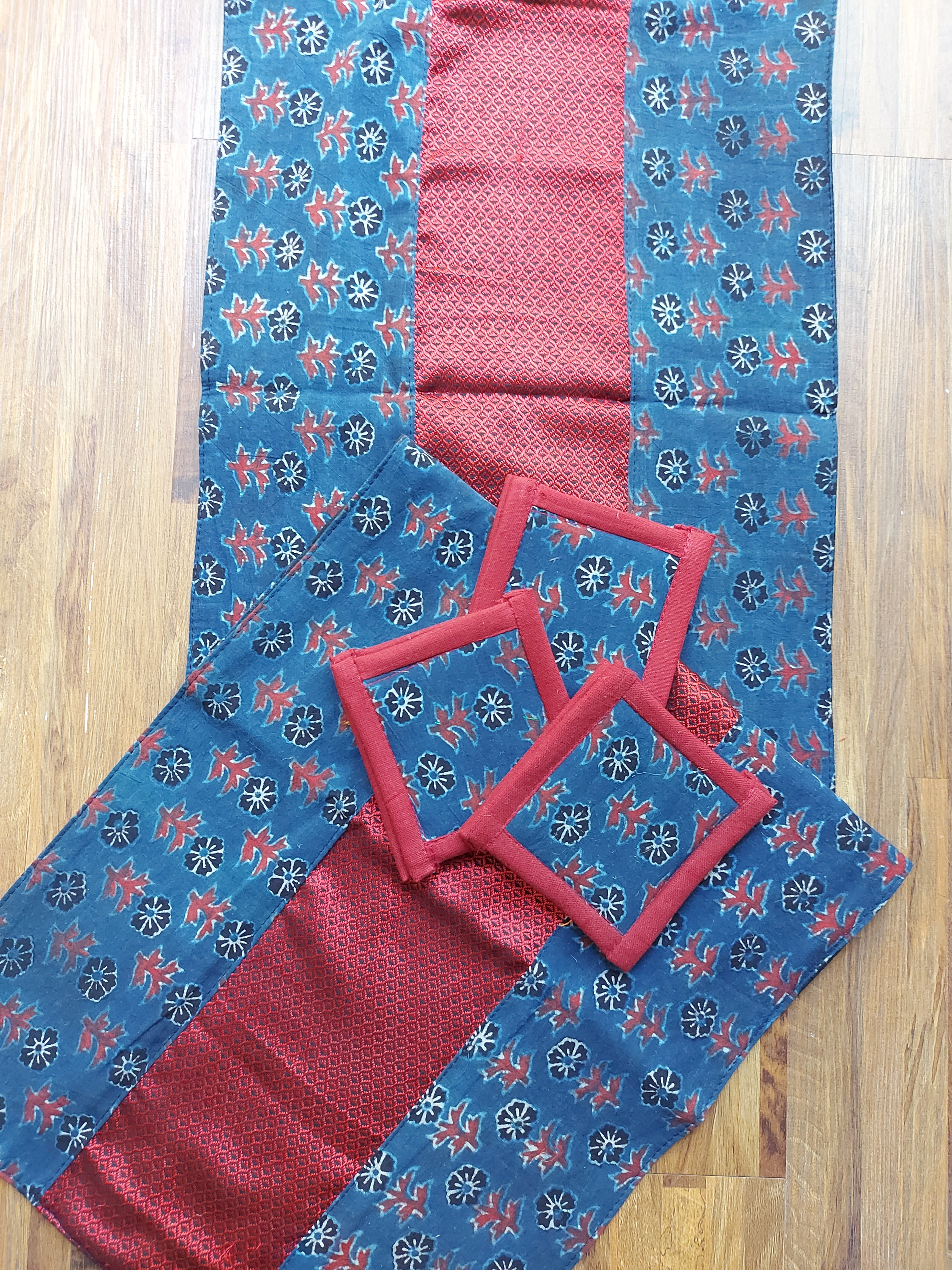Table Runner & Tea Coaster Set