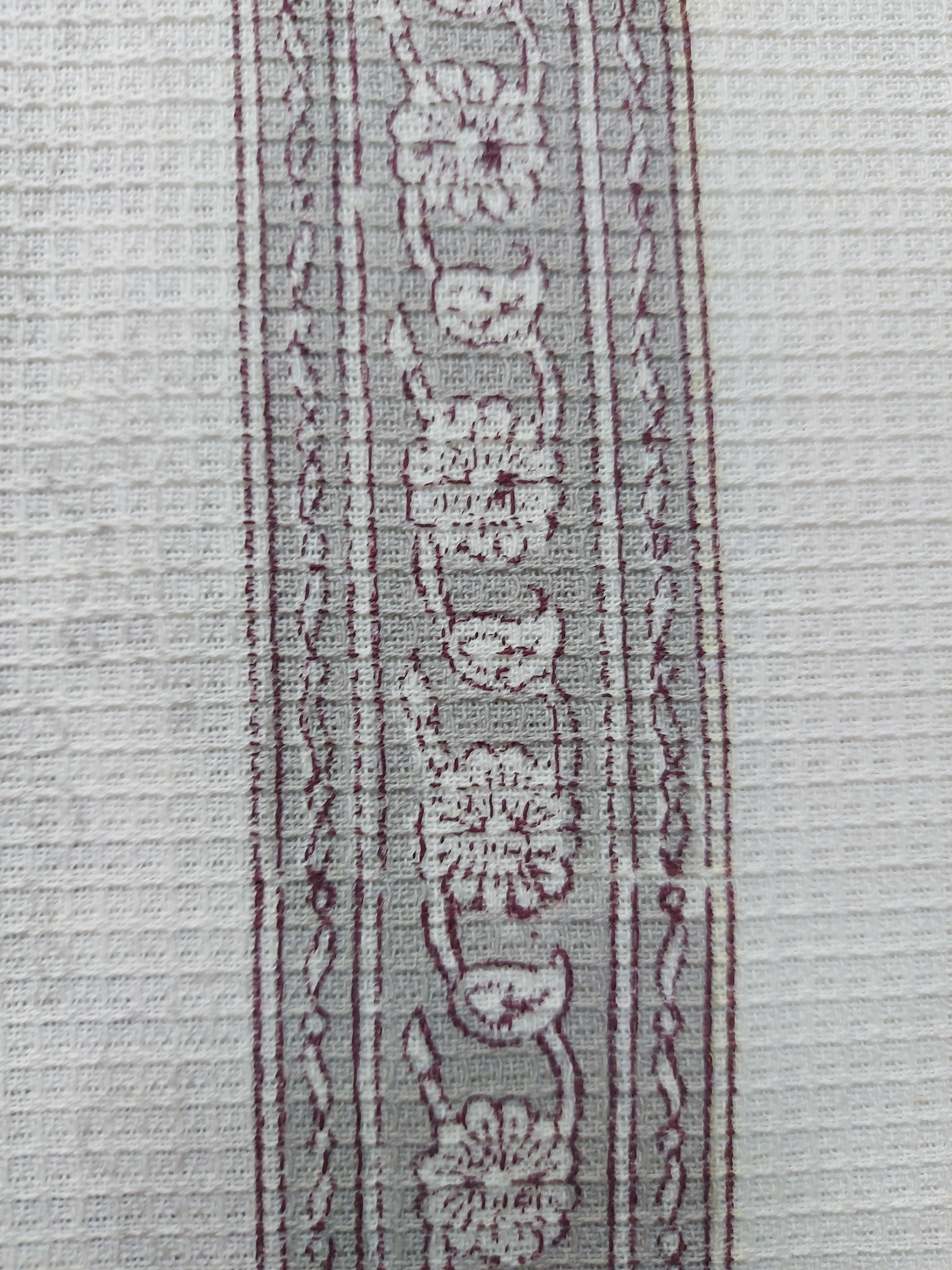 Waffle Bath Towel & Hand Towel Set