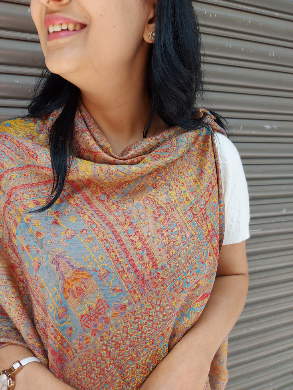 Kashmiri Stole-cum-Shawl
