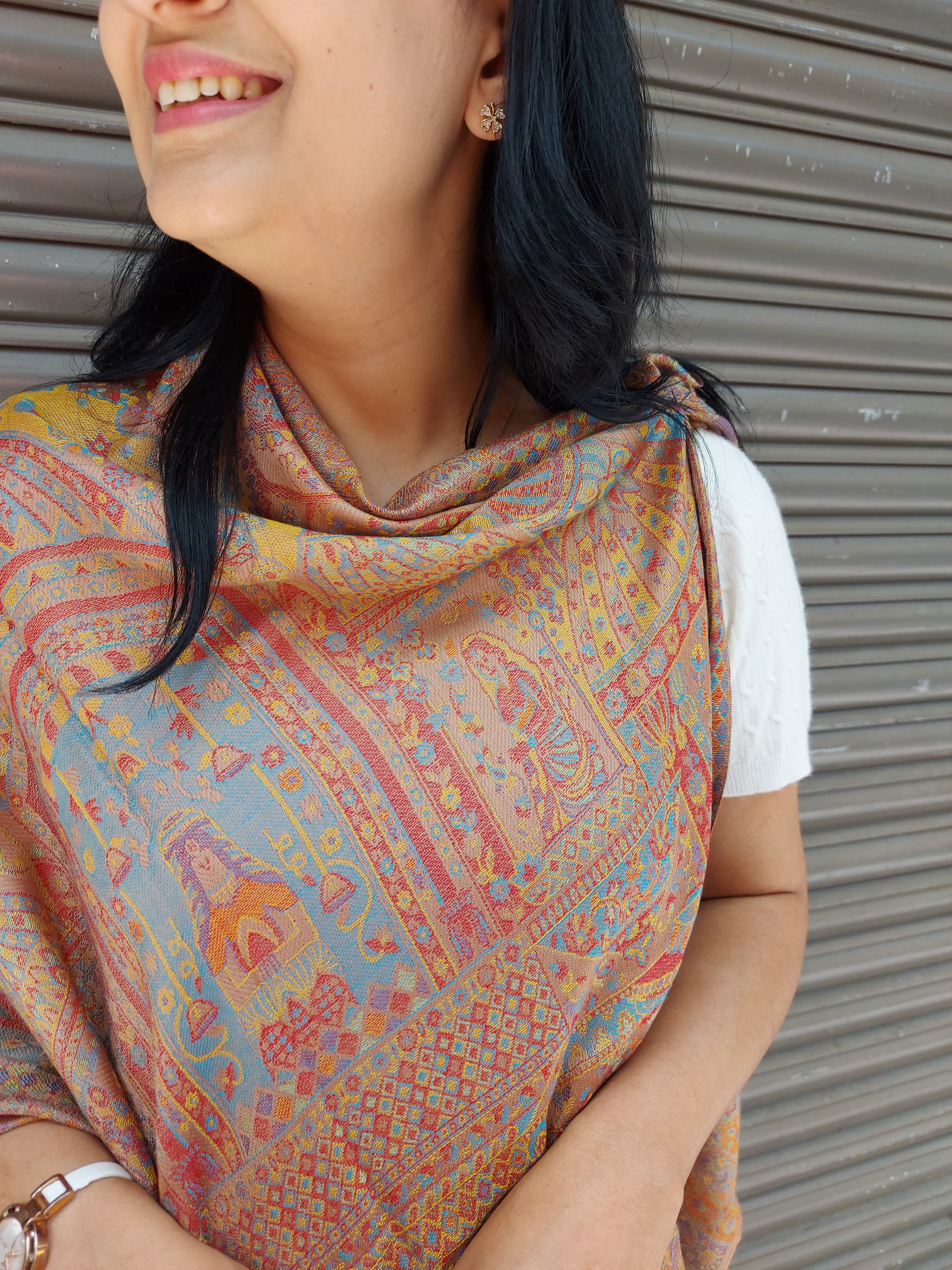 Kashmiri Stole-cum-Shawl