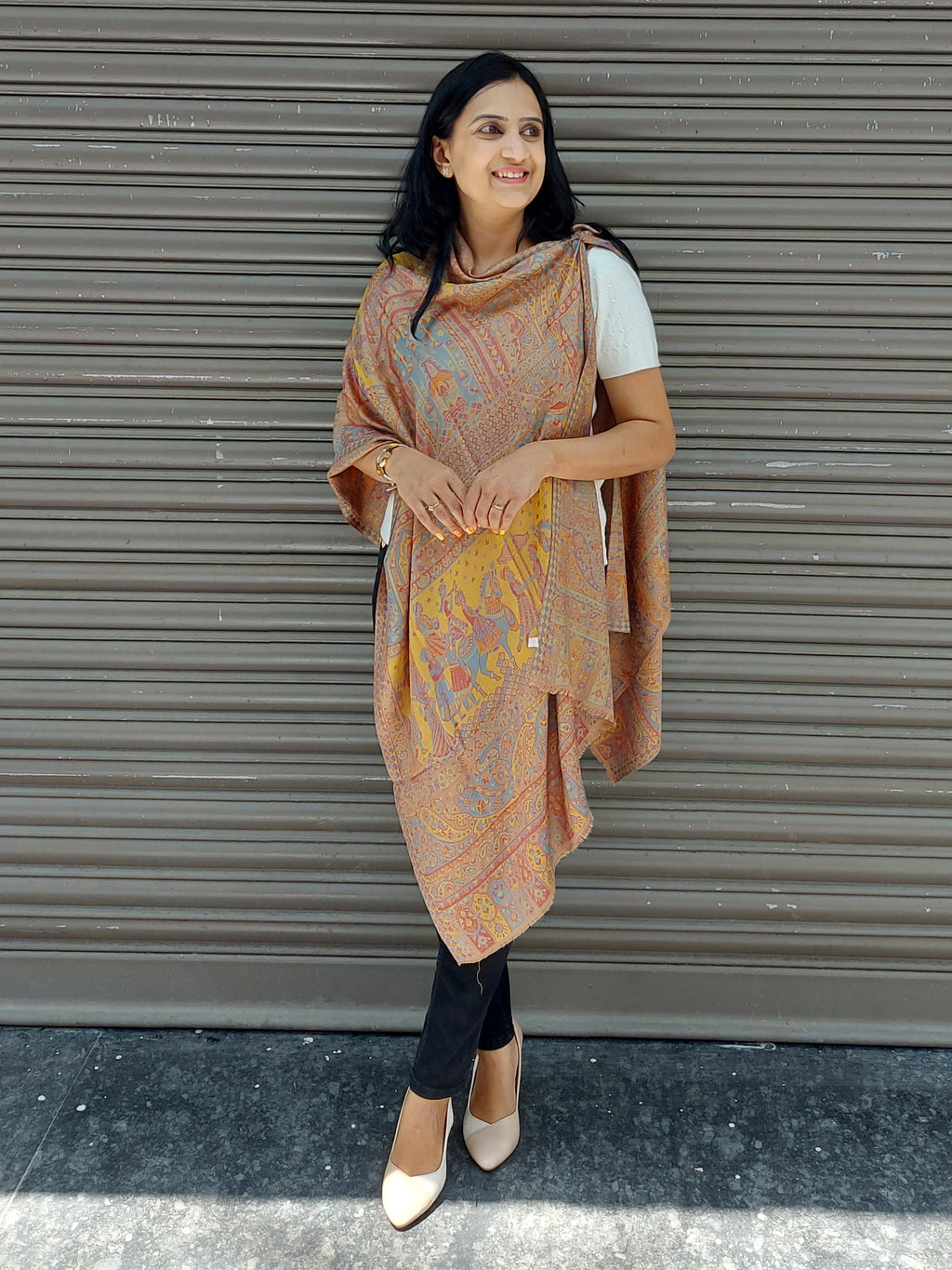 Kashmiri Stole-cum-Shawl