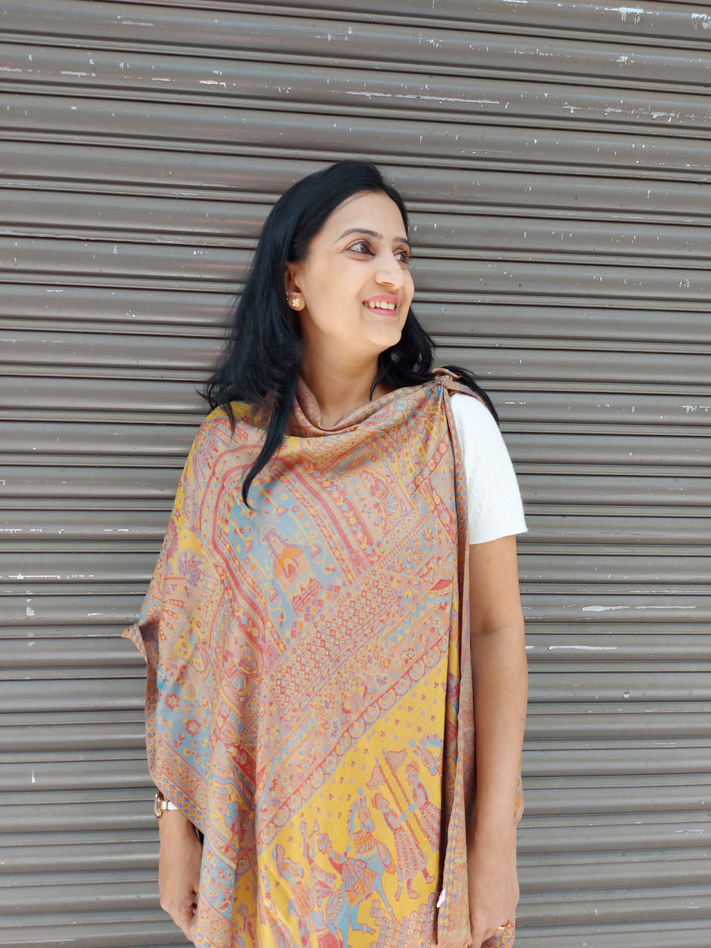 Kashmiri Stole-cum-Shawl