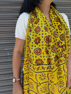 Modal Silk Ajrakh Stole