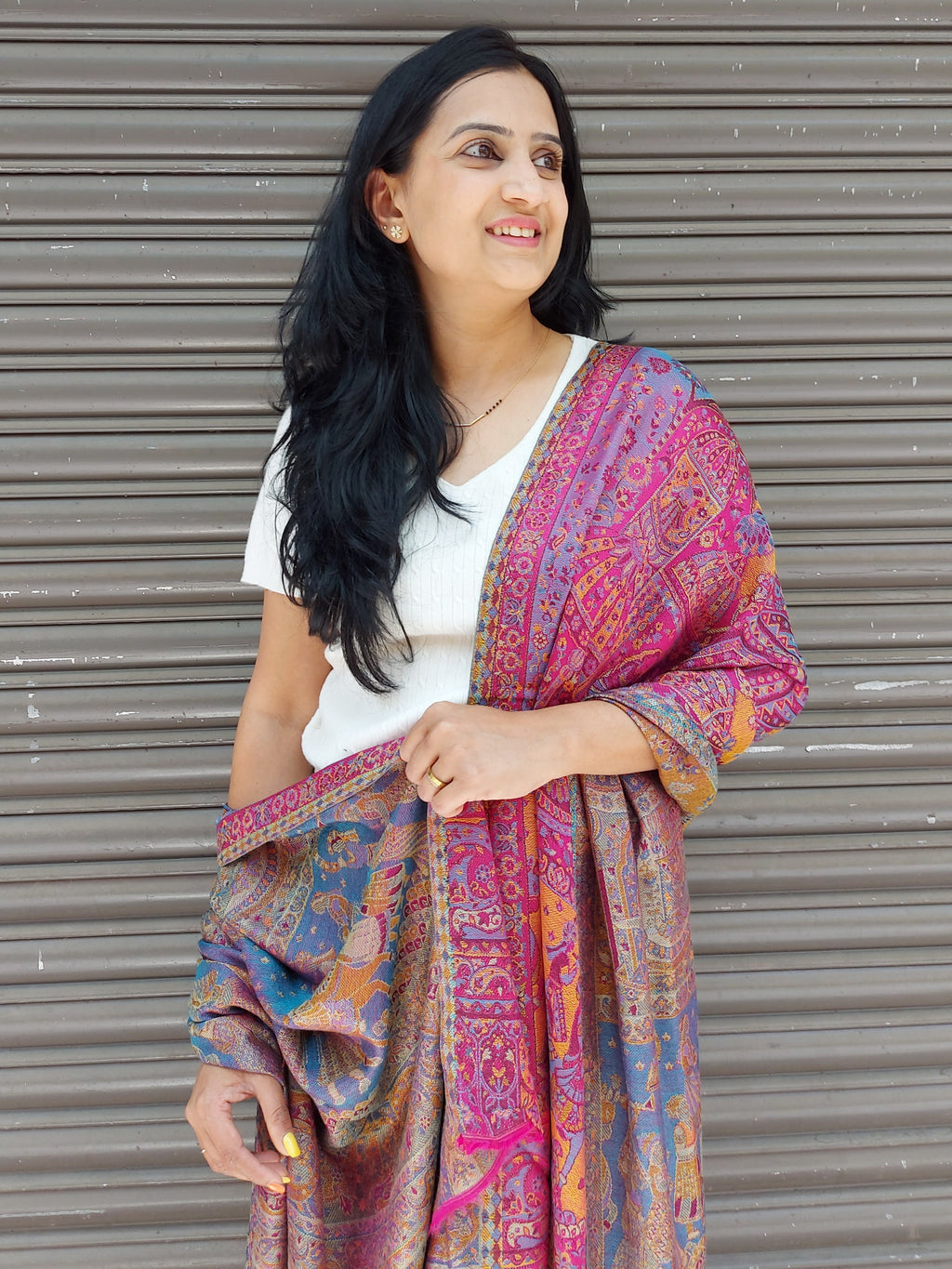 Kashmiri Stole-cum-Shawl