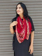 Modal Silk Ajrakh Stole