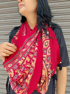 Modal Silk Ajrakh Stole