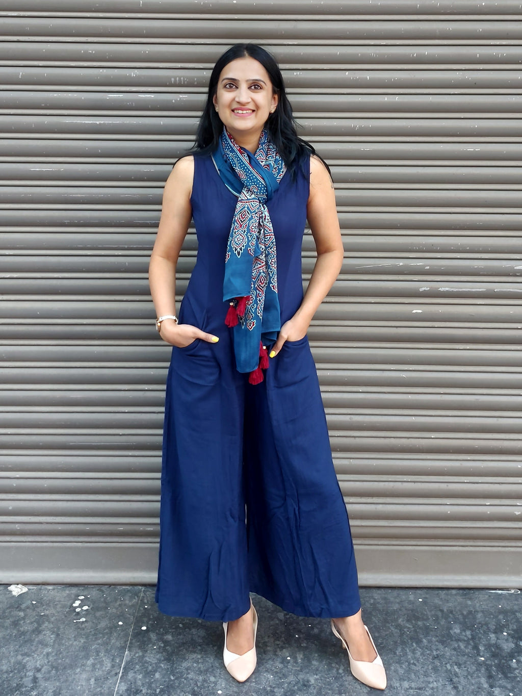 Modal Silk Ajrakh Stole