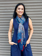 Modal Silk Ajrakh Stole