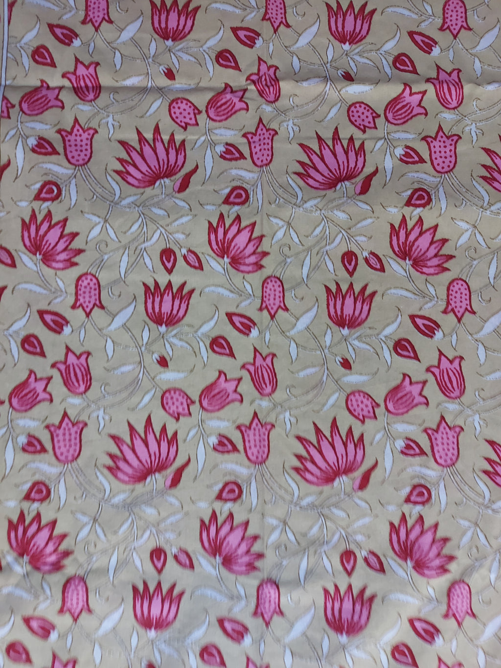 Baagh Double Bedsheet - Mustard Yellow