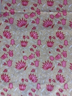 Baagh Double Bedsheet - Mustard Yellow