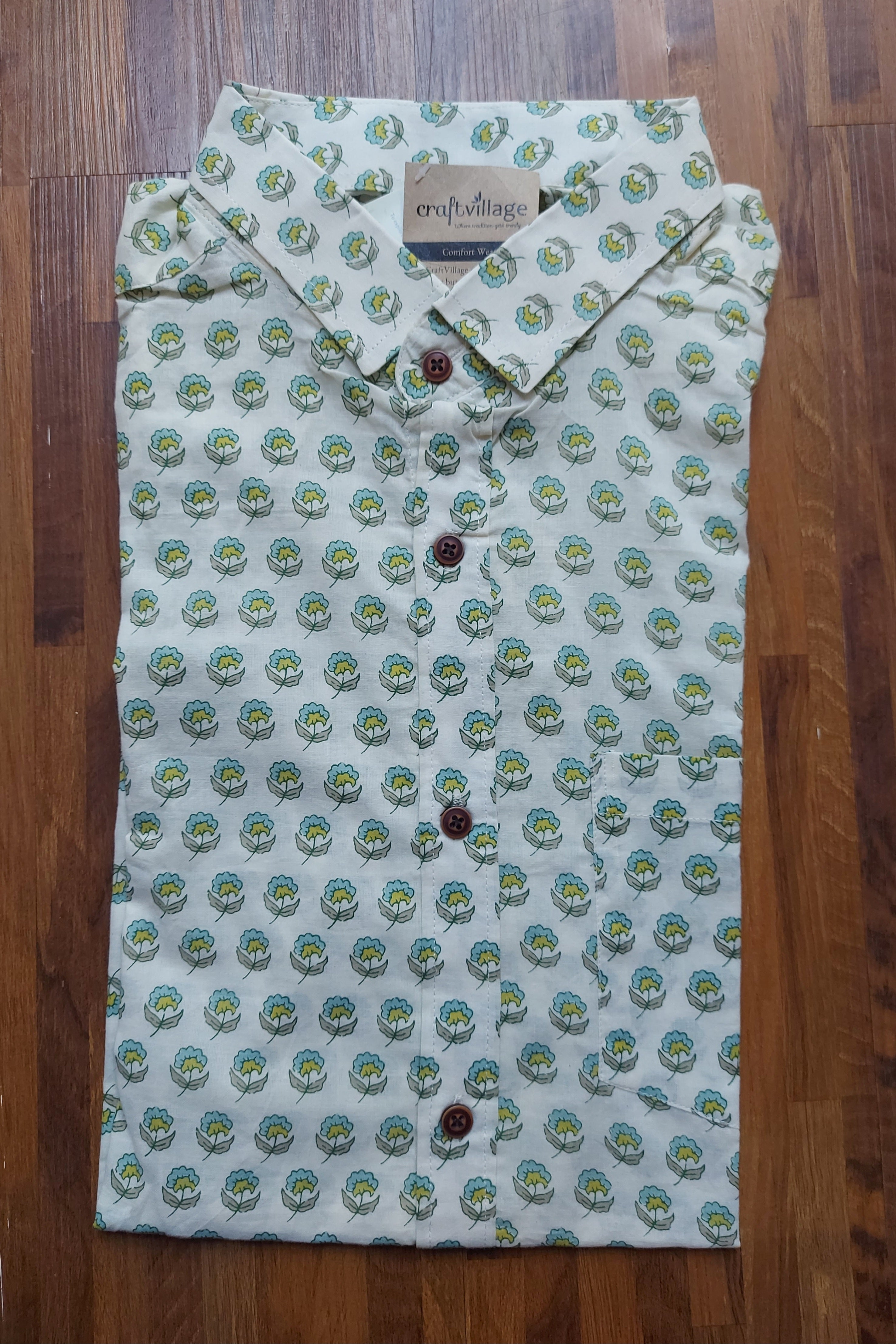 Men's Casual Shirts - White