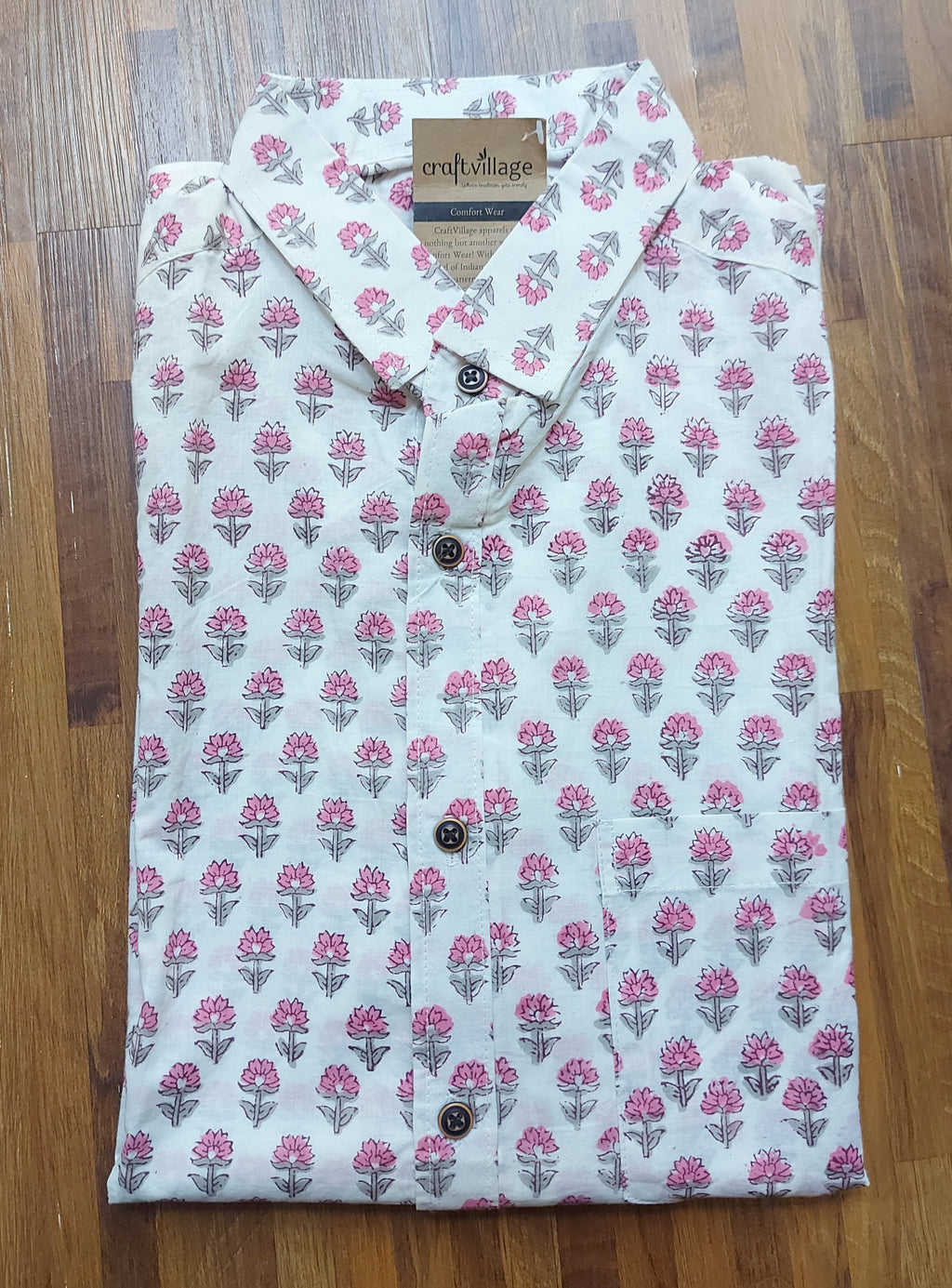 Men's Casual Shirt - Pink