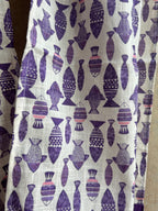 Cotton Stole - Purple