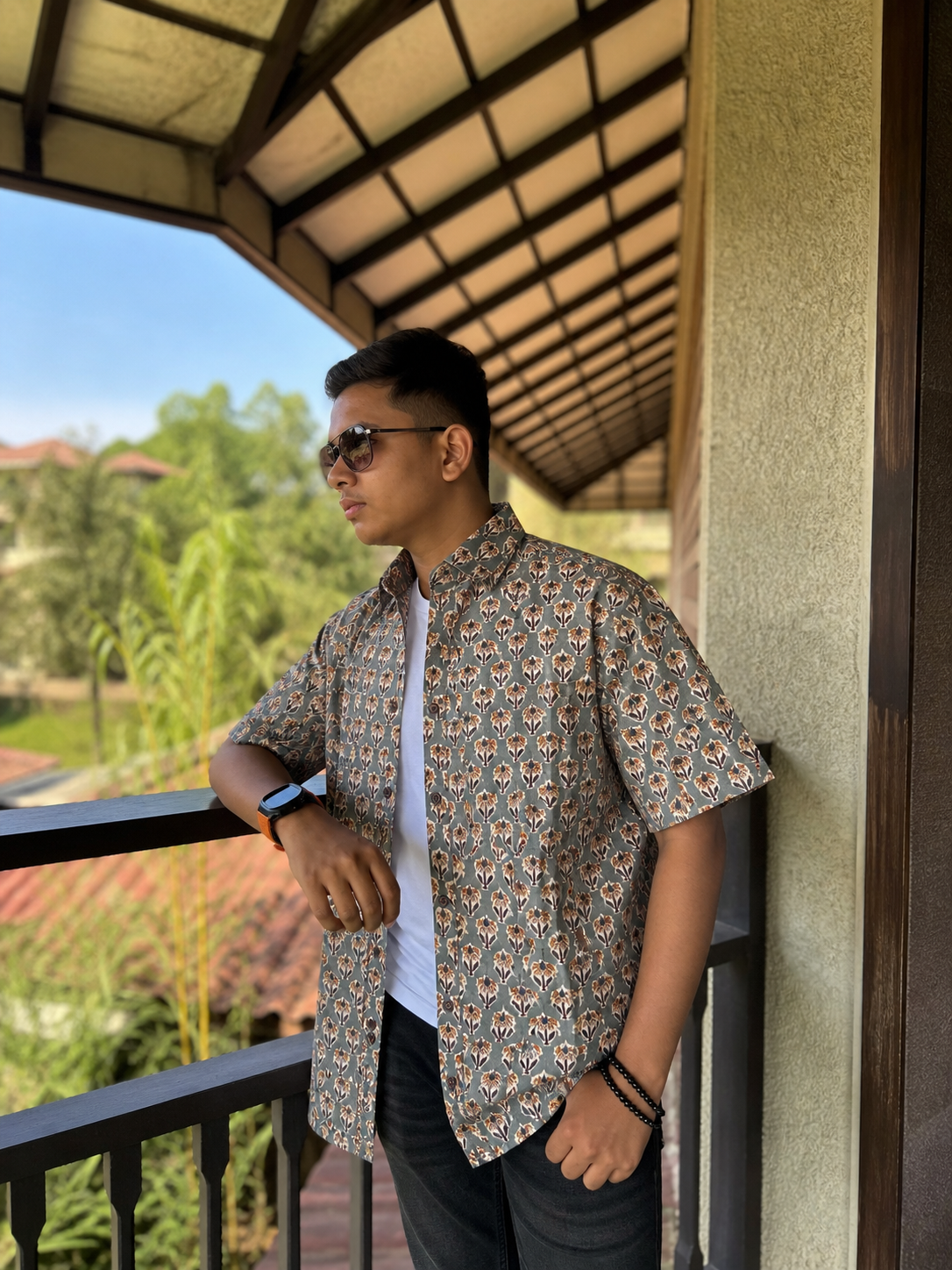 Men's Casual Shirt - Grey