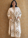 Waffle Bathrobe -Yellow